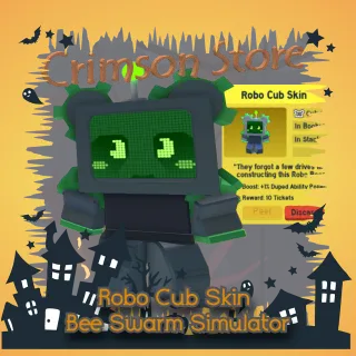 Robo Cub Skin - Bee Swarm Simulator