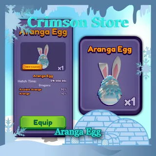 Aranga Egg - Dragon Adventures