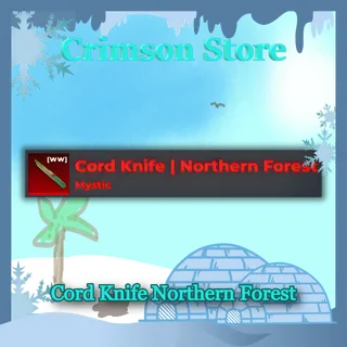 Cord Knife Northern Forest