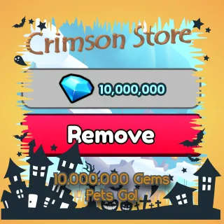 10,000,000 Gems - Pets Go!