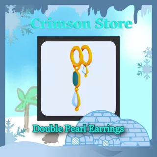 Double Pearl Earrings