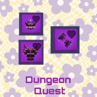 Dungeon Quest Purple Eldritch Warrior Set