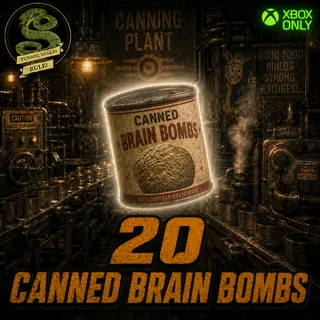 20 Canned brain bombs