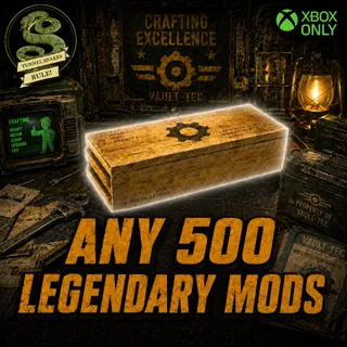 Any 500 Legendary mods