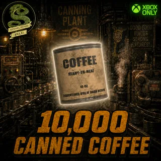 10,000 Canned coffee