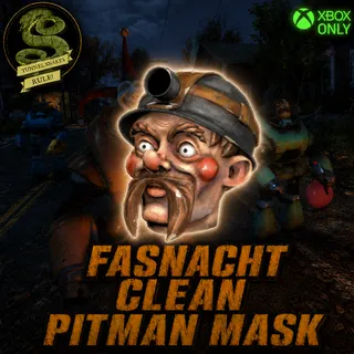 Fasnacht clean pitman mask