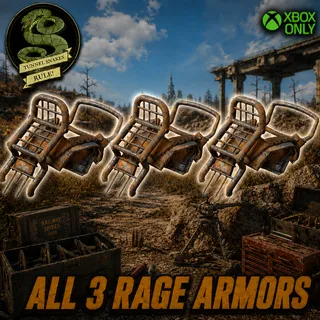 All 3 rage armors