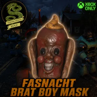 Fasnacht brat boy mask