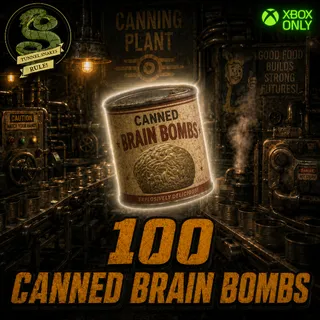 100 Canned brain bombs