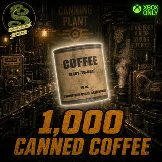1,000 Canned coffee