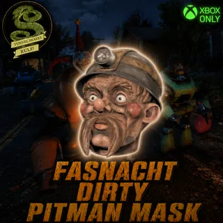 Fasnacht dirty pitman mask