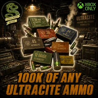 100K of any ultracite ammo