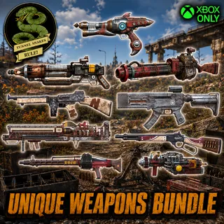 50 Unique weapons bundle