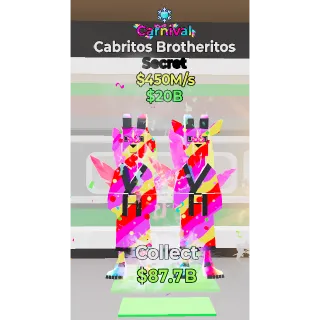 Carnival Cabritos Brotheritos Fortnite Steal the Brainrot