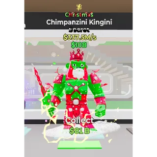 Christmas Chimpanzini Kingini Steal the Brainrot