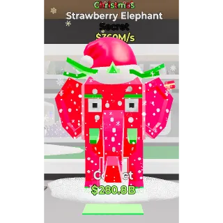 Christmas Strawberry Elephant Steal a Brainrot Fortnite