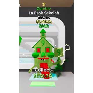 Zombie La Esok Sekolah Steal the Brainrot 