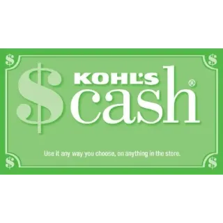 $500.00 KOHL'S CASH