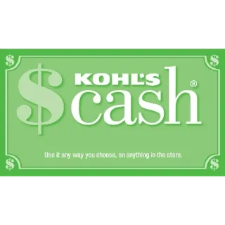 $15 KOHL'S CASH AUTO DELIVERY