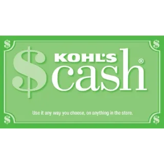 $10 KOHL'S CASH AUTO DELIVERY