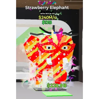 Fortnite Steal the Brainrot Strawberry Elephant carnival 240m/s