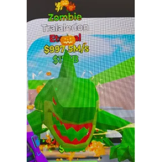 Fortnite Steal the Brainrot Zombie tralaledon 997.5M/s 3 traited Super Rare New