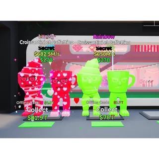 Fortnite Steal the Brainrot Lovely Croissantini et Caffettino bundle