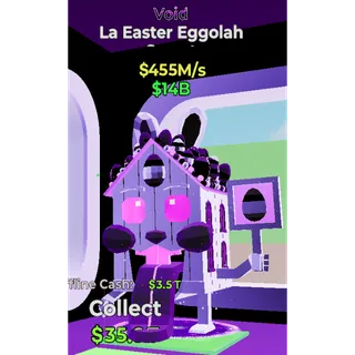 Fortnite Void La Easter Eggolah 455M/s 0.5% super rare new brainrot