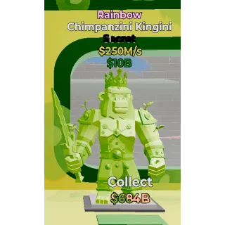 Fortnite Steal the Brainrot Chimpanzini Kingini rainbow 250m/s