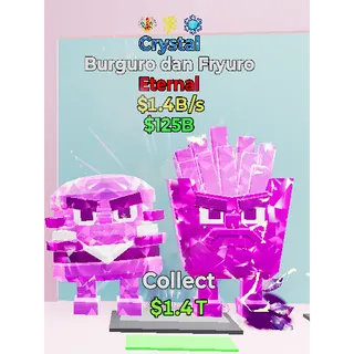 Fortnite Steal the Brainrot Void Burguro dan Fryuro1.4B/s 3 traits Super Rare