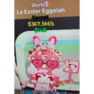 Fortnite Lovely La Easter Eggolah 367.5M/s 0.5% super rare new brainrot