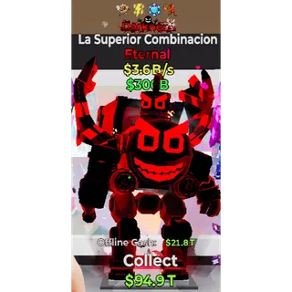 Fortnite Steal the Brainrot Darkness La Superinmr Combinacion 3.6B/s 4traits Super Rare
