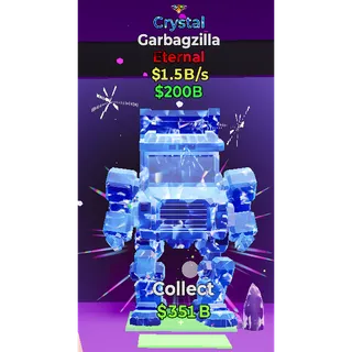 Fortnite Steal the Brainrot Crystal Garbagzilla 1.5B 1trait 