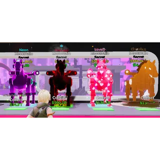 Fortnite Steal the Brainrot Lovely choclate darkness neon Meccavallo X4 Bundle