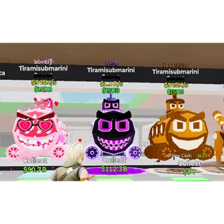 Fortnite Steal the Brainrot Void lovely choclate Tiramisubmarini Bundle