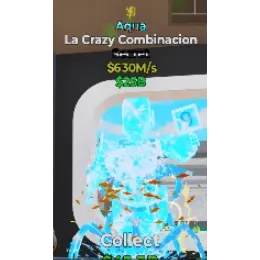 Fortnite Steal the Brainrot Aqua La crazy cobinacion 1trait 