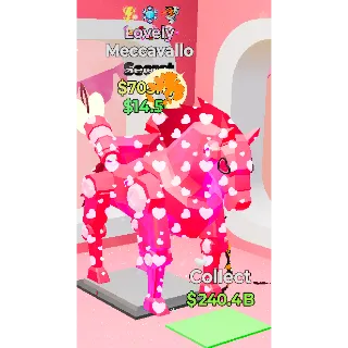 Fortnite Steal the Brainrot Meccavallo lovely 703m/s