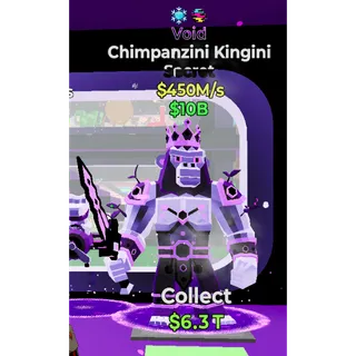 Fortnite Steal the Brainrot Void chimpanzini Kingini 450M/s 2 trait
