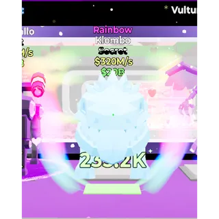 Fortnite Steal the Brainrot Rainbow Klombo 320m/s