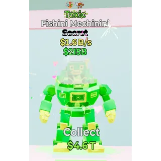 Fortnite Steal the Brainrot Toxic fishini Mechinini 1.6B/s 2trait 