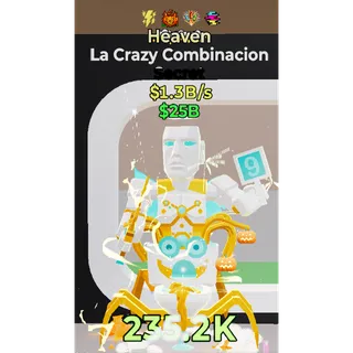 Fortnite Steal the Brainrot Heaven La Crazy Combinacion 1.3B/s 4 trait