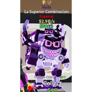 Fortnite Steal the Brainrot Void La Superior Combinacion 2.9B/s 2 trait Super Rare New