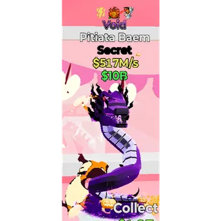 Fortnite Steal The Brainrot void Pitiata Baem 517m/s 3traits