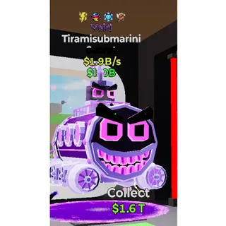 Fortnite Steal the Brainrot Void Tiramisubmarini 1.9B/s 4 traited