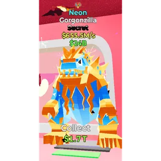 Fortnite Steal the Brainrot Neon Gorgonzilla 655.5m/s 1traited