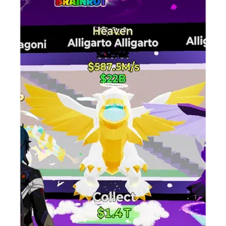 Fortnite Steal the Brainrot Heaven Alligarto Alligarto 587.5M/s