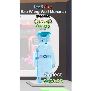 Fortnite Steal the Brainrot Bau Wang Wolf Monarca