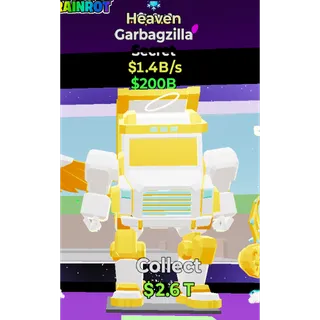 Fortnite Steal the Brainrot Heaven Garbagzilla 1.4B/s 1 trait