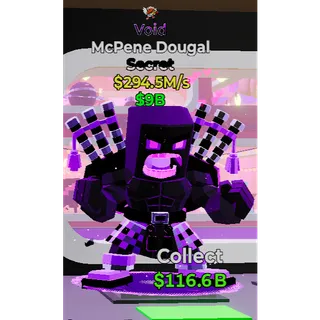 Fortnite Steal the Brainrot Void McPene Dougal 294.5m/s 1trait new brainrot!