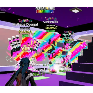 Fortnite Steal the Brainrot carnival garbagzilla bundle